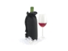 Охладитель для бутылки вина Keep cooled из ПВХ в виде мешочка, черный (Изображение 2)