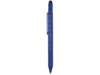 Ручка-стилус металлическая шариковая Tool с уровнем и отверткой (синий)  (Изображение 5)