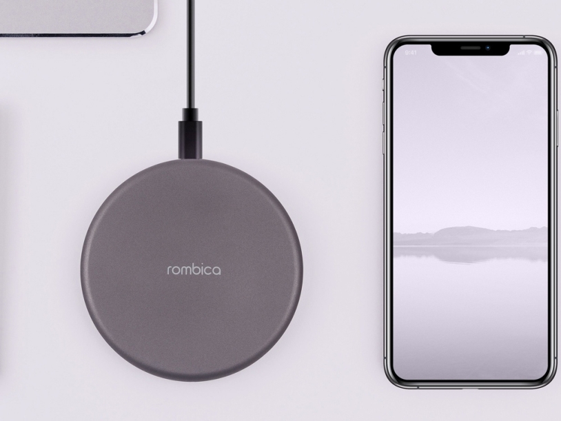 Беспроводное зарядное устройство NEO Q1 Quick (серый)  (Изображение 6)