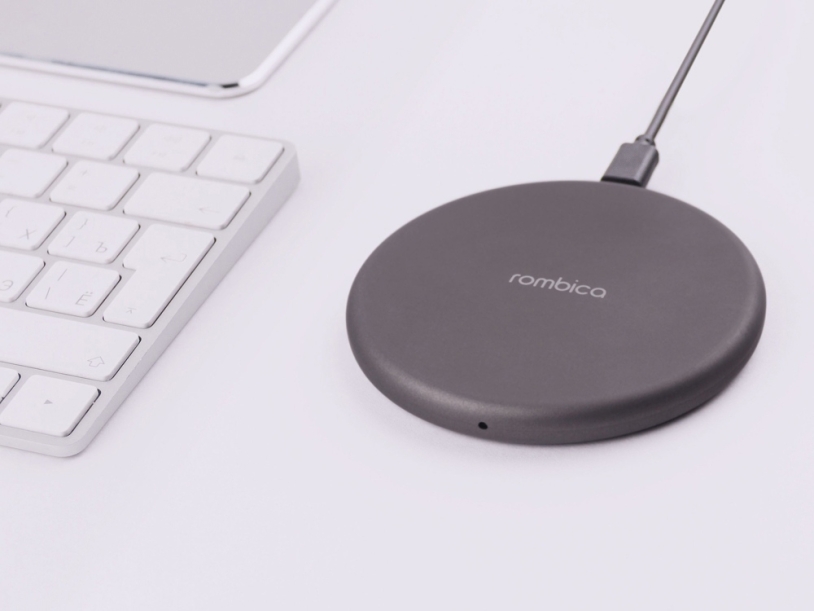 Беспроводное зарядное устройство NEO Q1 Quick (серый)  (Изображение 7)