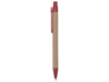 Ручка картонная шариковая Эко 3.0 (красный/светло-коричневый)  (Изображение 3)
