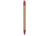 Ручка картонная шариковая Эко 3.0 (красный/светло-коричневый)  (Изображение 4)