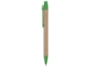 Ручка картонная шариковая Эко 3.0 (зеленый/светло-коричневый)  (Изображение 3)