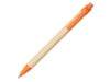 Ручка шариковая Berk (оранжевый/натуральный)  (Изображение 1)