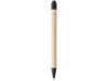 Ручка шариковая Berk (черный/натуральный)  (Изображение 2)