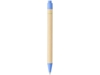 Ручка шариковая Berk (синий/натуральный)  (Изображение 2)