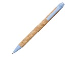 Ручка шариковая Midar (голубой/бежевый) 