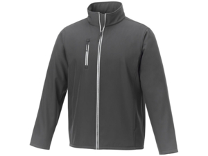 Куртка софтшелл Orion мужская (темно-серый) XL