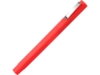 Ручка шариковая пластиковая Quadro Soft (красный)  (Изображение 1)
