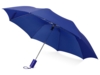 Зонт складной Tulsa, полуавтоматический, 2 сложения, с чехлом, синий (Р) (Изображение 1)