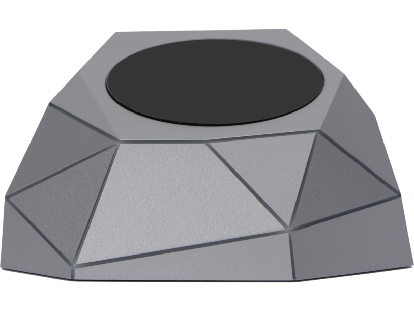 Док-станция с быстрой беспроводной зарядкой Geo Dock (серебристый)  (Изображение 5)