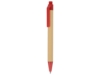 Блокнот Masai с шариковой ручкой (красный/красный/бежевый)  (Изображение 4)