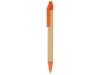 Блокнот Masai с шариковой ручкой (оранжевый/оранжевый/оранжевый/бежевый)  (Изображение 4)