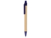 Блокнот Masai с шариковой ручкой (синий/синий/бежевый)  (Изображение 4)