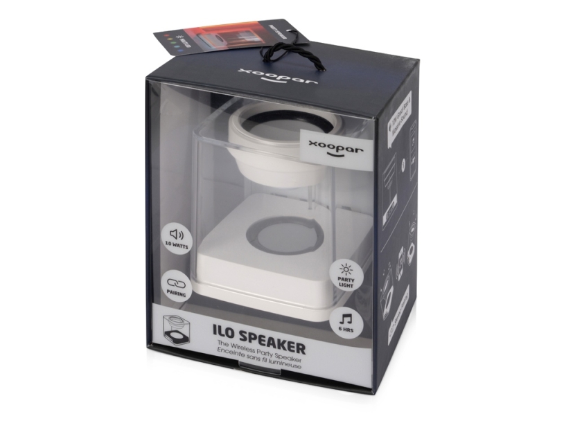 Портативная колонка Xoopar модель iLO Speaker STEREO 10 Вт, белый (Изображение 13)
