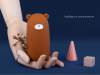 Внешний аккумулятор NEO Teddy, 10000mAh (коричневый)  (Изображение 5)