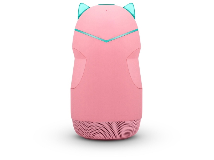 Портативная колонка TWS Mysound Kitty 3C (розовый)  (Изображение 1)
