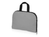Рюкзак складной Reflector со светоотражающим карманом, темно-серый/серебристый (Изображение 4)