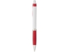 Ручка пластиковая шариковая Turbo (красный/белый) черные чернила (Изображение 2)
