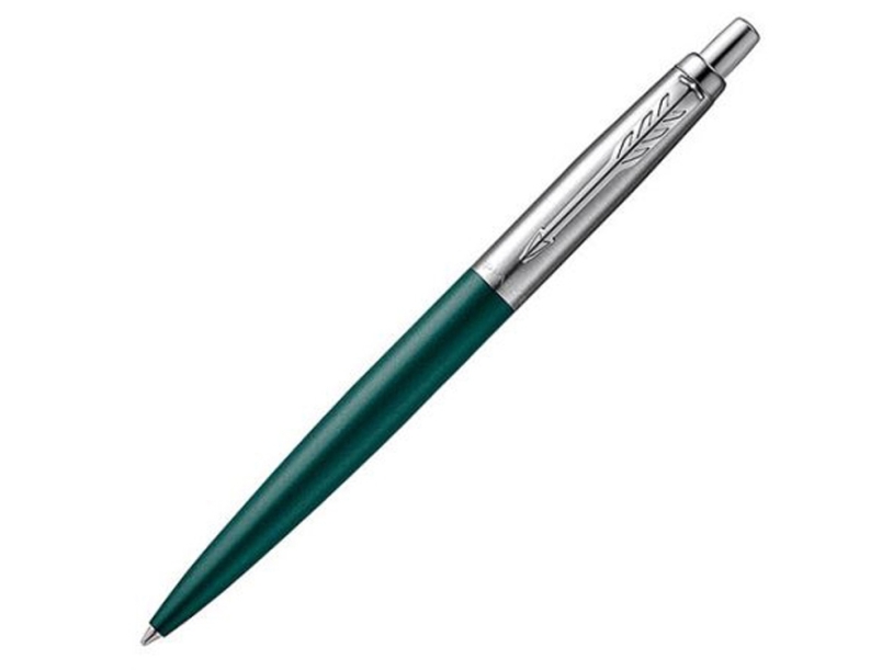 Ручка шариковая Parker Jotter XL Matte Green CT (зеленый/серебристый)  (Изображение 1)