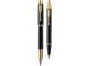 Набор Parker IM Core Black GT: ручка шариковая, ручка перьевая (Изображение 2)