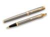 Набор Parker IM Core Brushed Metal GT: ручка шариковая, ручка роллер (Изображение 2)