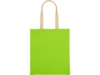 Сумка для шопинга Twin двухцветная из хлопка, 180 г/м2 (зеленое яблоко/натуральный)  (Изображение 6)