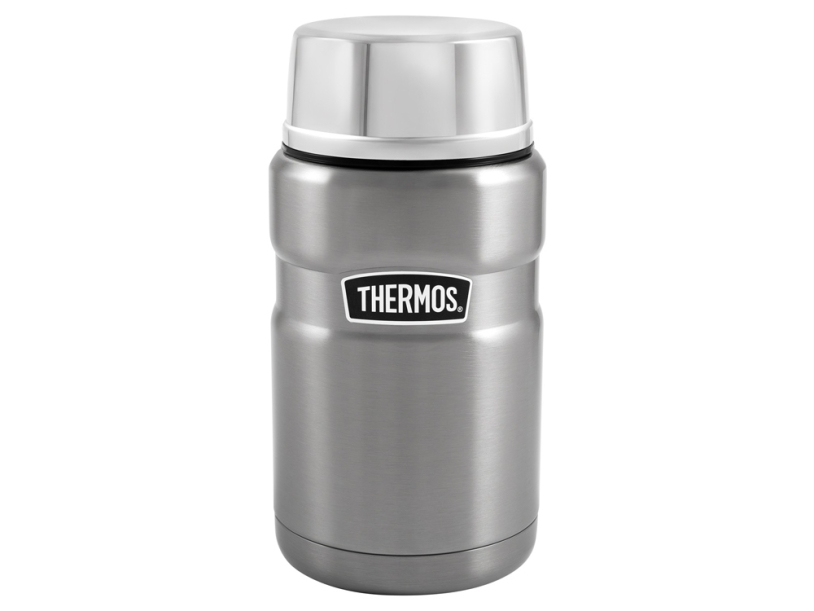 Термос для еды с ложкой Thermos SK3020ST (серебристый)  (Изображение 1)