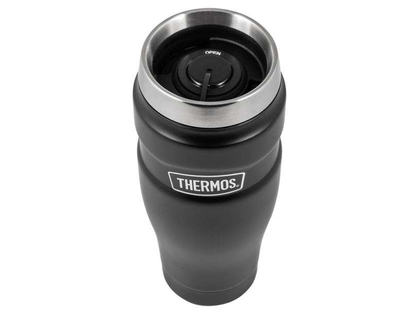 Термокружка Thermos King-SK1005 (черный)  (Изображение 2)