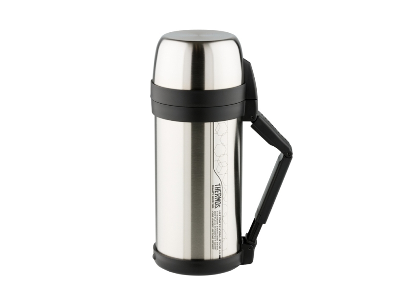 Термос из нерж. стали тм THERMOS FDH Stainless Steel Vacuum Flask 1.65L, стальной (Изображение 1)