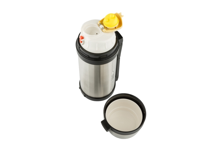 Термос из нерж. стали тм THERMOS FDH Stainless Steel Vacuum Flask 1.65L, стальной (Изображение 4)