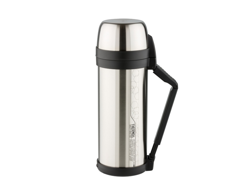 Термос из нерж. стали тм THERMOS FDH Stainless Steel Vacuum Flask 2.0L, стальной (Изображение 1)