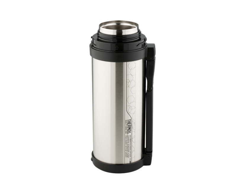 Термос из нерж. стали тм THERMOS FDH Stainless Steel Vacuum Flask 2.0L, стальной (Изображение 3)