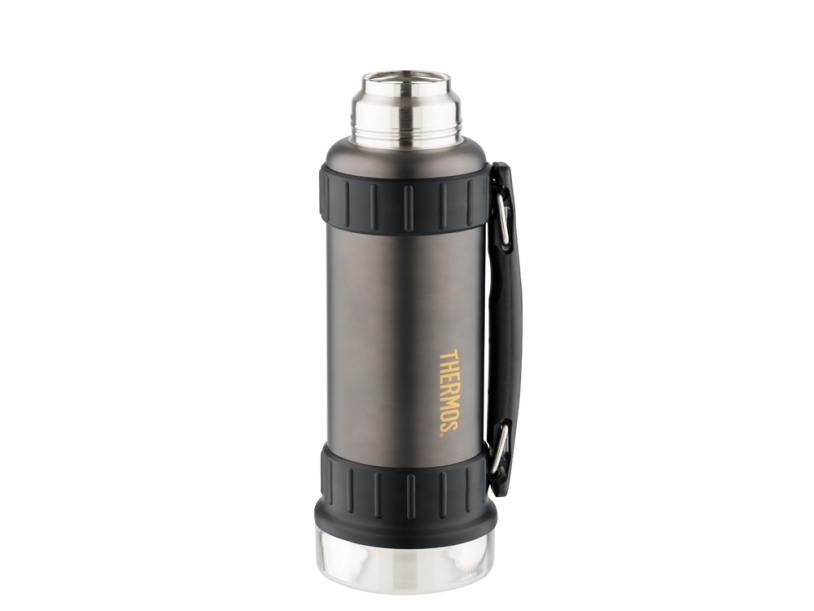 Термос из нерж. стали тм THERMOS 2520 Stainless Steel Vacuum Flask 1.2L, серый (Изображение 2)