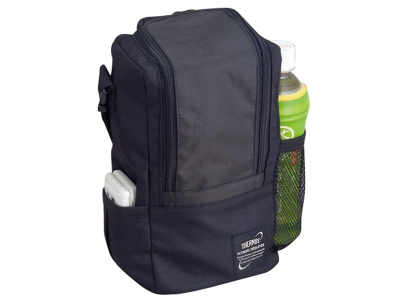 Термос из нерж.стали с пластиковыми контейнерами и ложкой тм THERMOS JLS-1601 Food 1.6L, серый (Изображение 4)