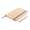 Блокнот Cork на резинке с бамбуковой ручкой-стилус, А5 (Изображение 2)