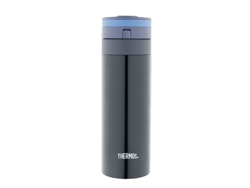 Термос из нерж. стали тм THERMOS JNS-350-BK 0.35L, черный (Изображение 1)