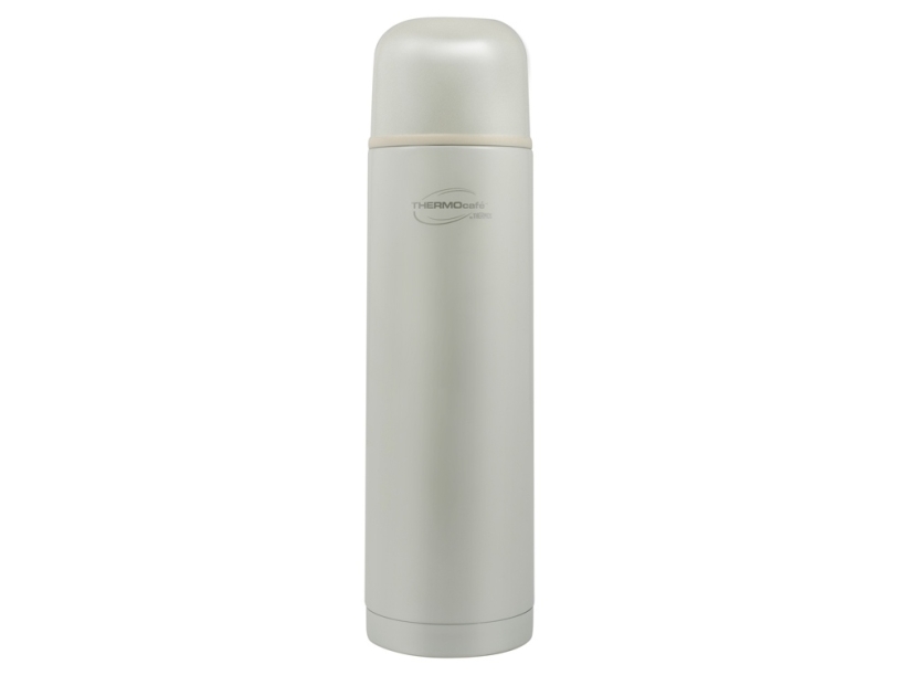 Термос из нерж. стали тм ThermoCafe Arctic- 1000, 1.0L, белый (Изображение 1)