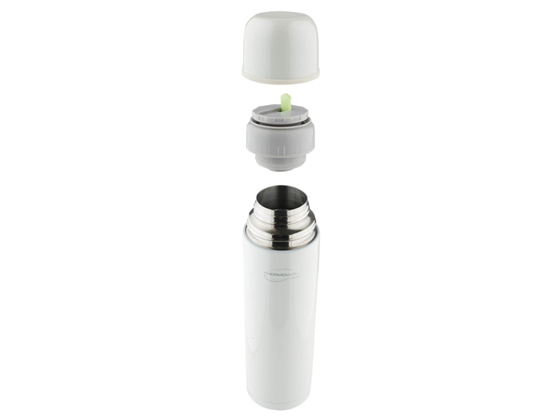 Термос из нерж. стали тм ThermoCafe Arctic- 1000, 1.0L, белый (Изображение 2)