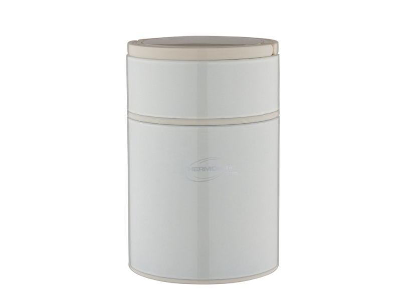 Термос из нерж. стали для еды тм ThermoCafe Arctic-500FJ, 0.5L, белый (Изображение 1)
