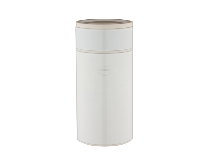 Термос из нерж. стали для еды тм ThermoCafe Arctic-1000FJ, 1.0L, белый (Изображение 1)