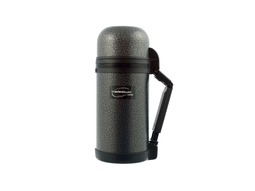 Термос из нерж. стали тм ThermoCafe HAMMP-1200-HT, 1.2L, серый (Изображение 1)