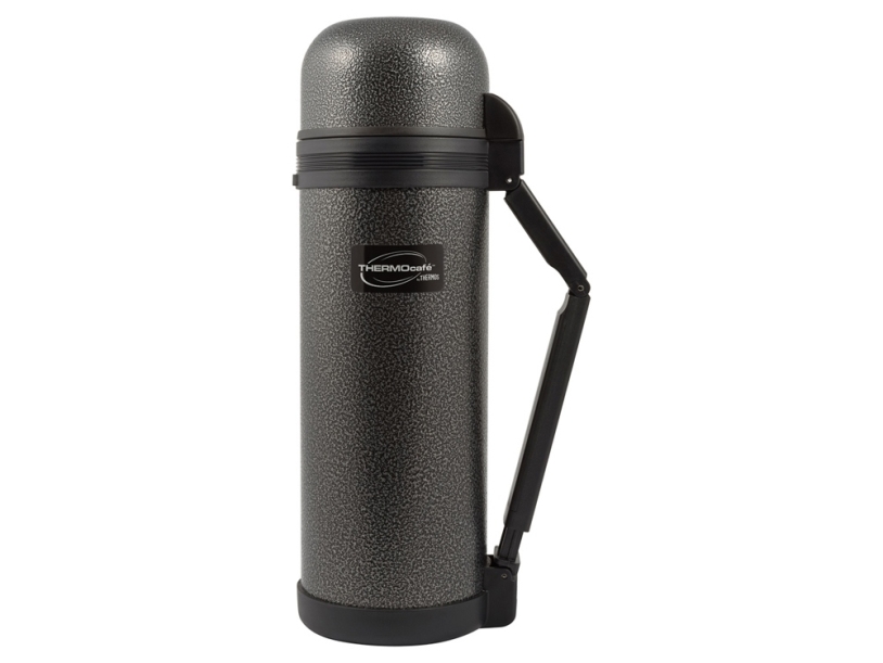Термос из нерж. стали тм ThermoCafe HAMMP-1800-HT, 1.8L, серый (Изображение 1)