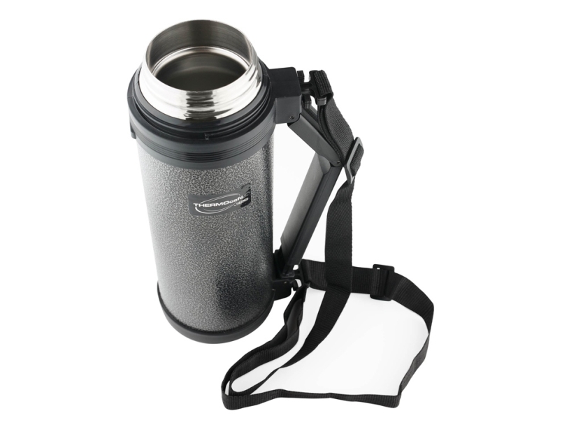 Термос из нерж. стали тм ThermoCafe HAMMP-1800-HT, 1.8L, серый (Изображение 3)