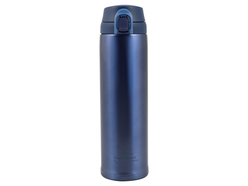 Термос из нерж. стали тм ThermoCafe ТС-600T (Blue), 0.6L, синий (Изображение 1)