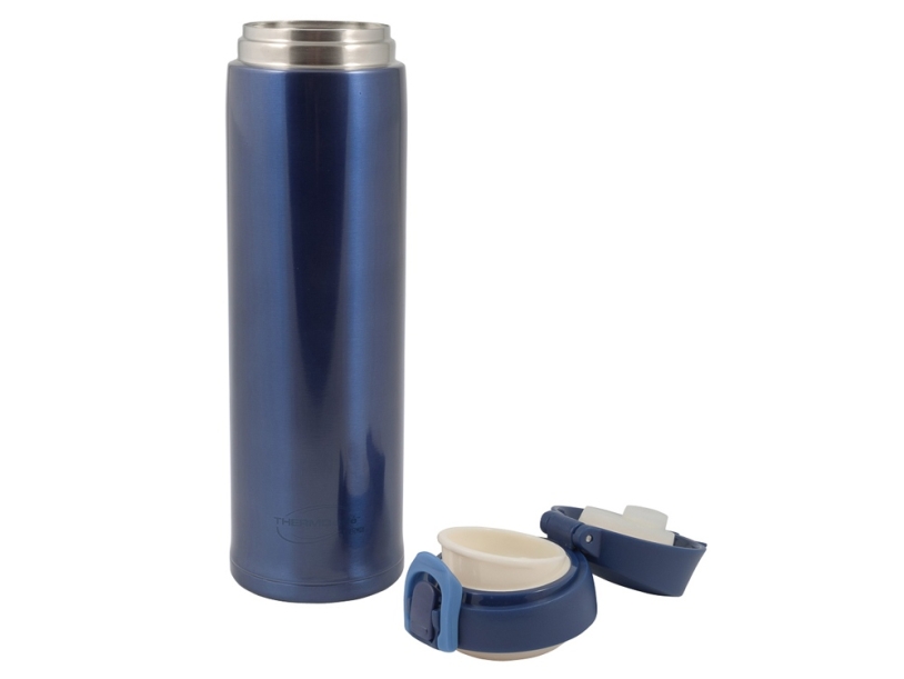 Термос из нерж. стали тм ThermoCafe ТС-600T (Blue), 0.6L, синий (Изображение 3)