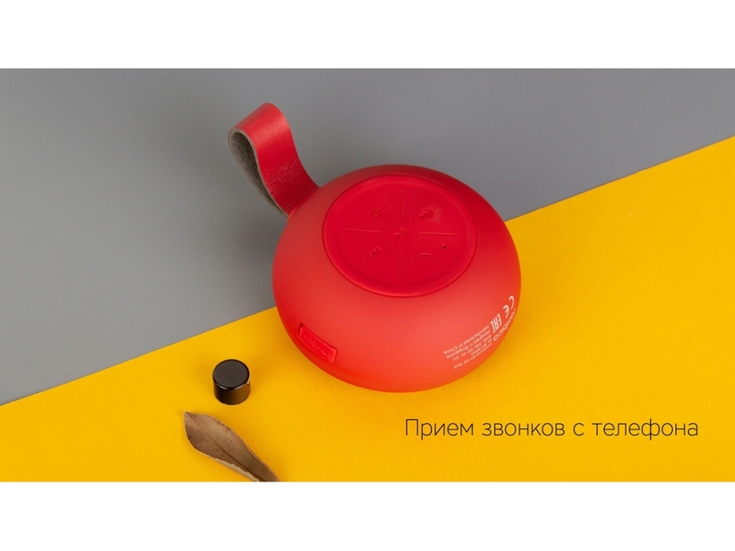 Портативная акустика Mysound BT-35 (красный)  (Изображение 5)