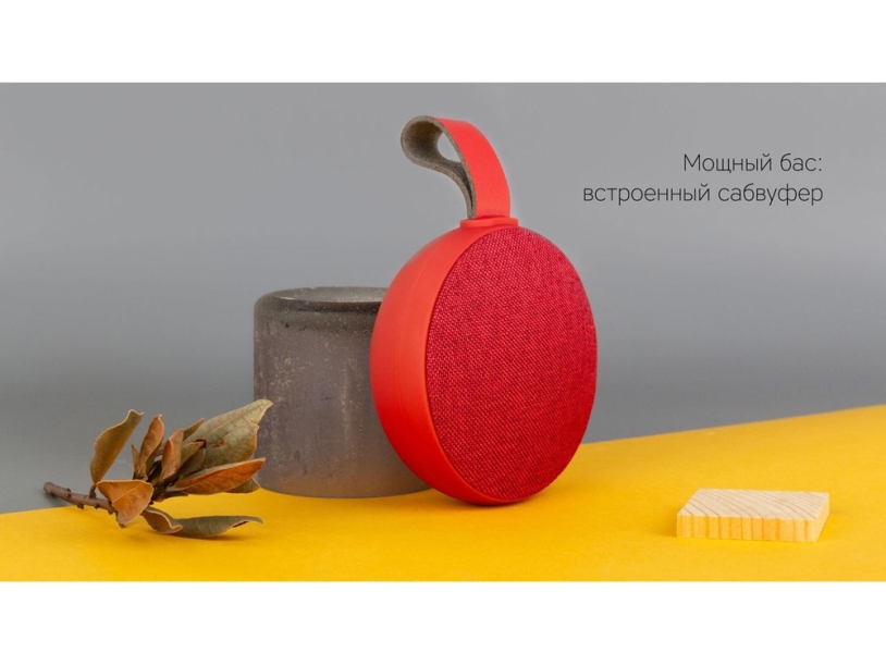 Портативная акустика Mysound BT-35 (красный)  (Изображение 6)