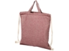 Сумка-рюкзак Pheebs из переработанного хлопка, 150 г/м² (каштановый)  (Изображение 1)