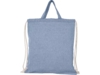 Сумка-рюкзак Pheebs из переработанного хлопка, 150 г/м² (синий)  (Изображение 2)
